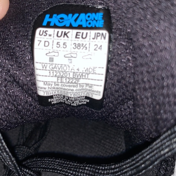 HOKA ONE ONE SIZE 7.5D W GAVIOTA 4 ATHLETIC SHOES - Picture 7 of 14